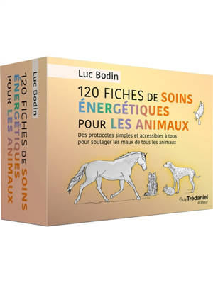 120 fiches de soins énergétiques pour les animaux : des protocoles simples et accessibles à tous pour soulager les maux de tous les animaux