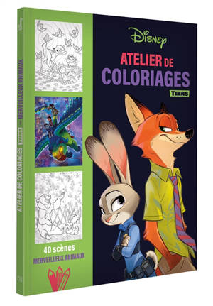 DISNEY TEENS : Atelier de coloriages : Merveilleux Animaux