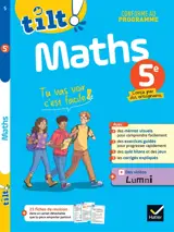 Ton cahier d'entraînement maths 5e : pour progresser facilement