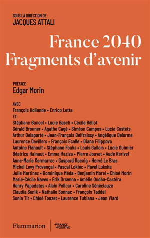 France 2040 : fragments d'avenir