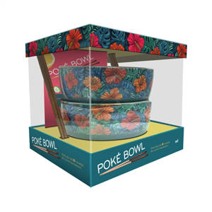 Coffret poké bowl : avec plus de 30 recettes de cuisine hawaiienne !