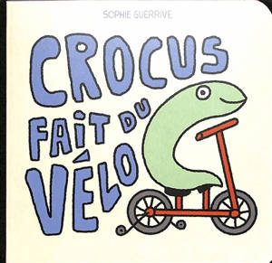 Crocus. Crocus fait du vélo