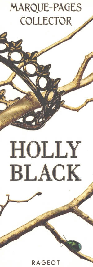 Holly Black : marque-pages collector