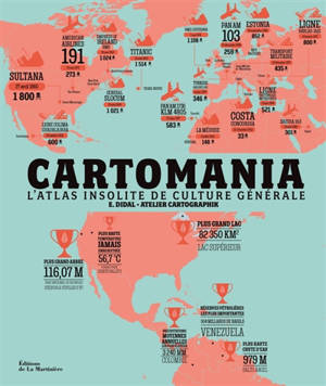 Cartomania : l'atlas insolite de culture générale
