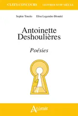 Antoinette Deshoulières, Poésies