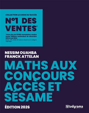 Maths aux concours Accès et Sésame