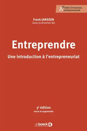 Entreprendre : une introduction à l'entrepreneuriat