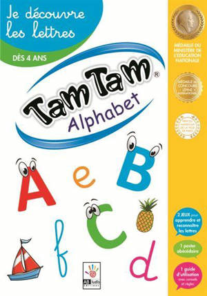 Tam tam alphabet : je découvre les lettres