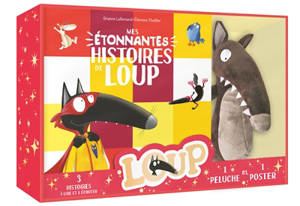 Coffret peluche : Mes étonnantes histoires loup