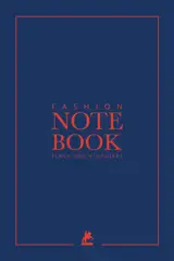 Fashion notebook : bleu marine