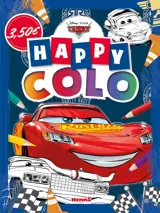 Disney Pixar Cars 1,2 & 3- Happy colo (Flash, Tex et Luigi)