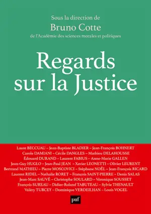 Regards sur la justice