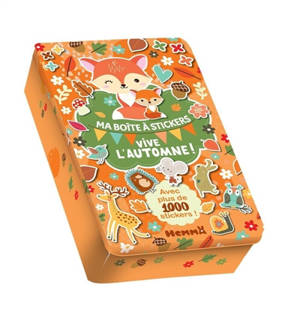 Ma boite à stickers : Vive l'Automne ! : Avec plus de 1000 stickers !