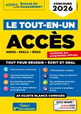 Accès : ESDES, ESSCA, IESEG : le tout-en-un, concours 2026