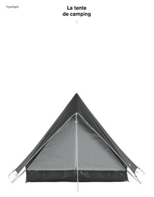 La tente de camping