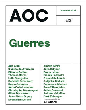 AOC cahier, n° 3. Guerres