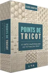 Points de tricot : 52 cartes pour apprendre les textures au tricot