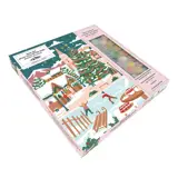 Mon kit le petit village de Noël : peinture au numéro