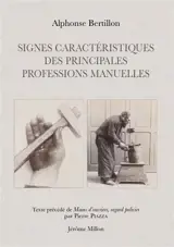 Signes caractéristiques des principales professions manuelles