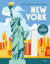 Mon grand carnet de coloriages au numéro : New York