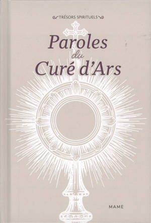 Paroles du curé d'Ars