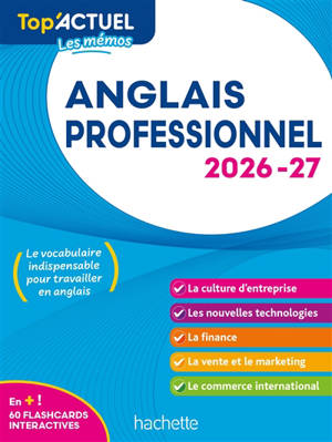 Anglais professionnel : 2026-2027