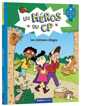 Les héros du CP. Les animaux dingos : niveau lecture 1