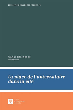 La place de l'universitaire dans la cité