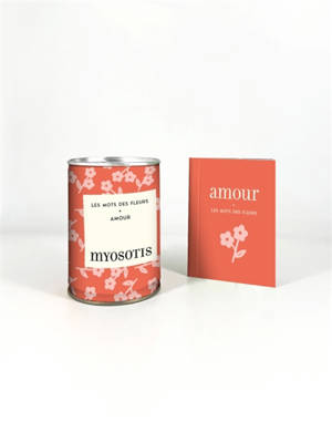 Coffret Les mots des fleurs Amour