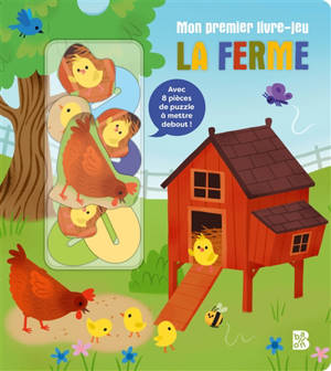 La ferme : avec 8 pièces de puzzle à mettre debout !
