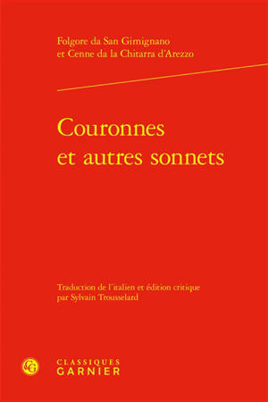 Couronnes : et autres sonnets
