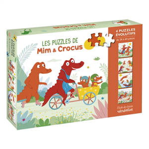 Mim et Crocus : 4 puzzles évolutifs