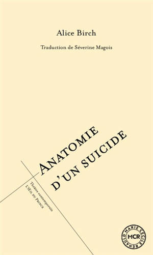 Anatomie d'un suicide