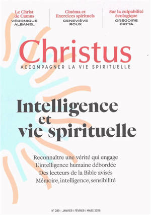 Christus, n° 289. Intelligence et vie spirituelle