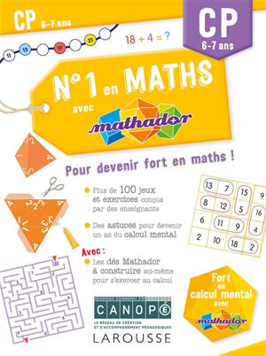 N°1 en maths avec Mathador CP, 6-7 ans