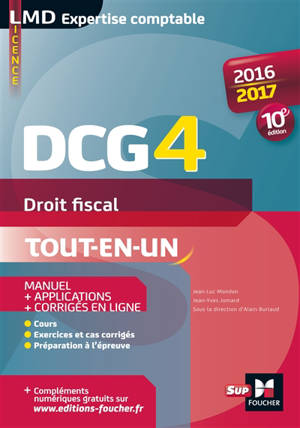 Dcg 4 Droit Fiscal Manuel Applications
