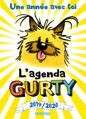 Agenda scolaire Gurty 2019-2020 : une année avec toi !