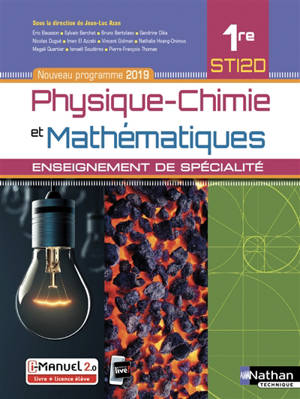 Physique chimie et mathématiques, 1re STI2D : enseignement de spécialité : nouveau programme 2019
