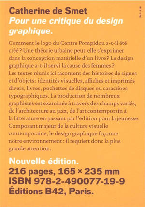 Pour une critique du design graphique : dix-huit essais
