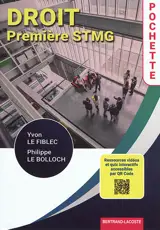 Droit, première STMG : pochette