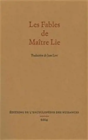 Les fables de Maître Lie
