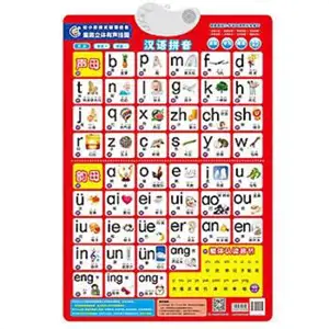 Affiche Pinyin sonore pour les enfants (3-6 ans) | 汉语拼音-童趣立体有声挂图 [3-6岁]