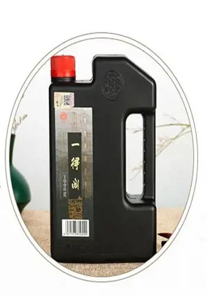一得阁精制墨汁大桶装 1000克 | Grande bouteille d'encre noire "精制" (1L)