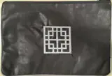 Pochette Simili cuir Grise Phénix