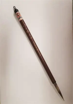 Long Tip Stone Badger Hair Brush (L) | Pinceau 3093 - Poils de blaireau | 大号石獾长峰
