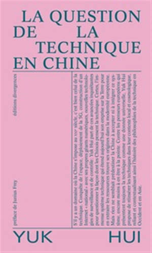 La question de la technique en Chine