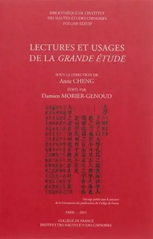 LECTURES ET USAGES DE LA GRANDE ETUDE