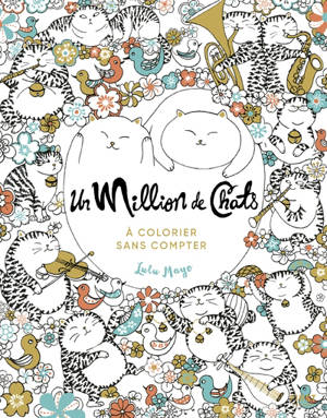 Un million de chats à colorier sans compter