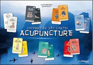 Acupuncture : 360 cartes pour découvrir les points essentiels : livret explicatif