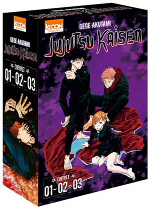 Jujutsu kaisen : coffret 01-02-03